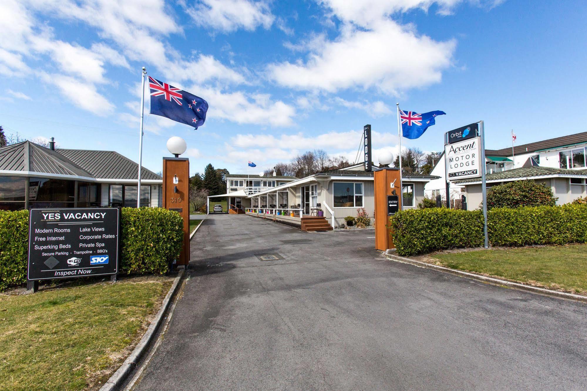 Accent On Taupo Motor Lodge Exteriör bild